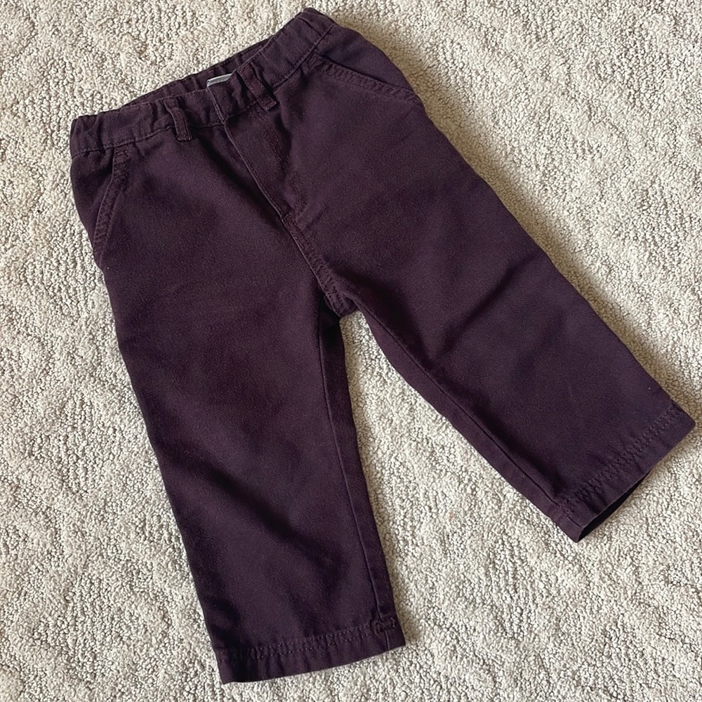 🌂 Petit Bateau Plum Trousers